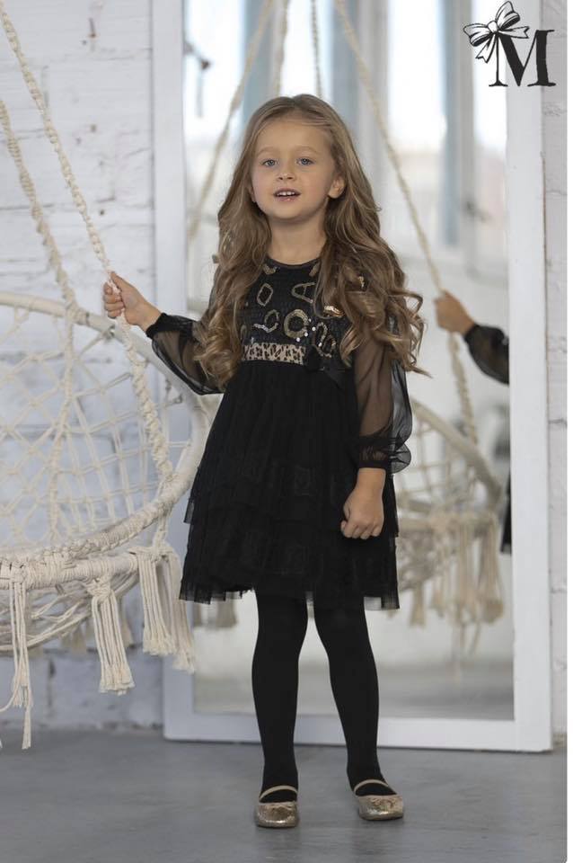 Juoda šventinė suknelė - Image 2