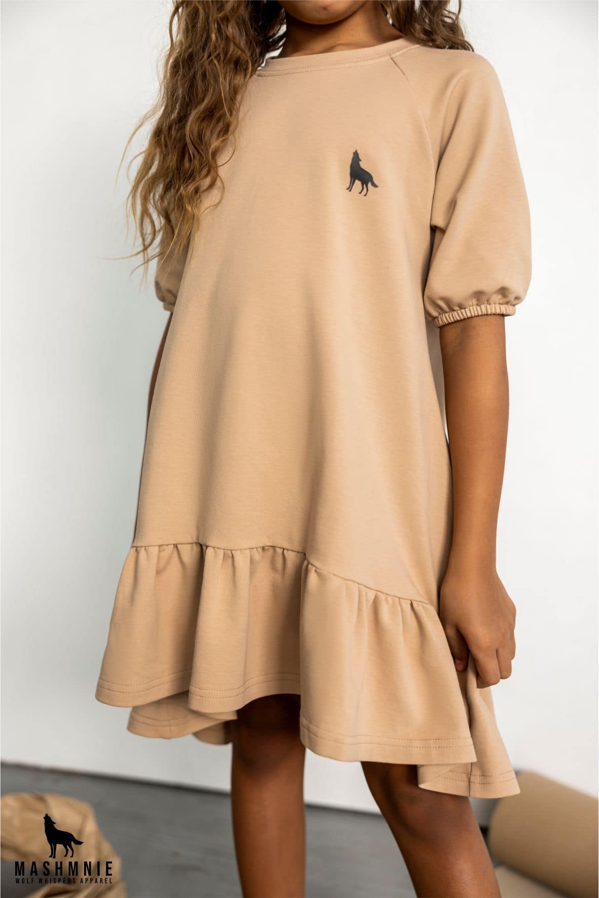 Smėlio spalvos suknelė - Image 4